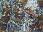 Zygmunt Waliszewski Banquet I oil painting on canvas